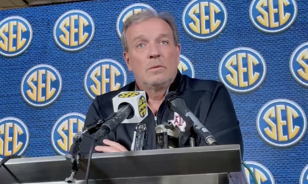 PHOTO: Jimbo Fisher at SEC Meetings 2022